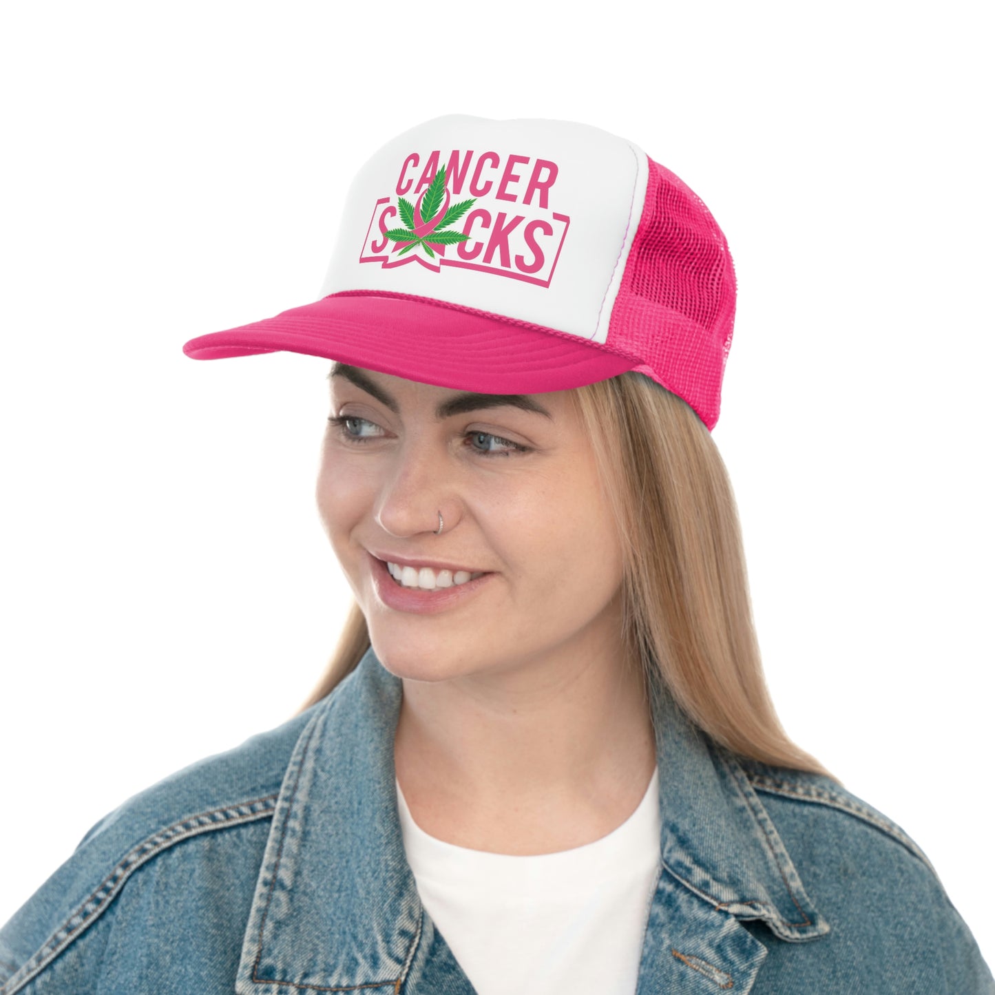 Cancer Sucks Trucker Cap