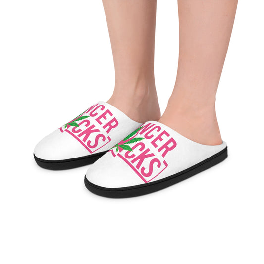 Cancer Sucks Comfy Indoor Slipper