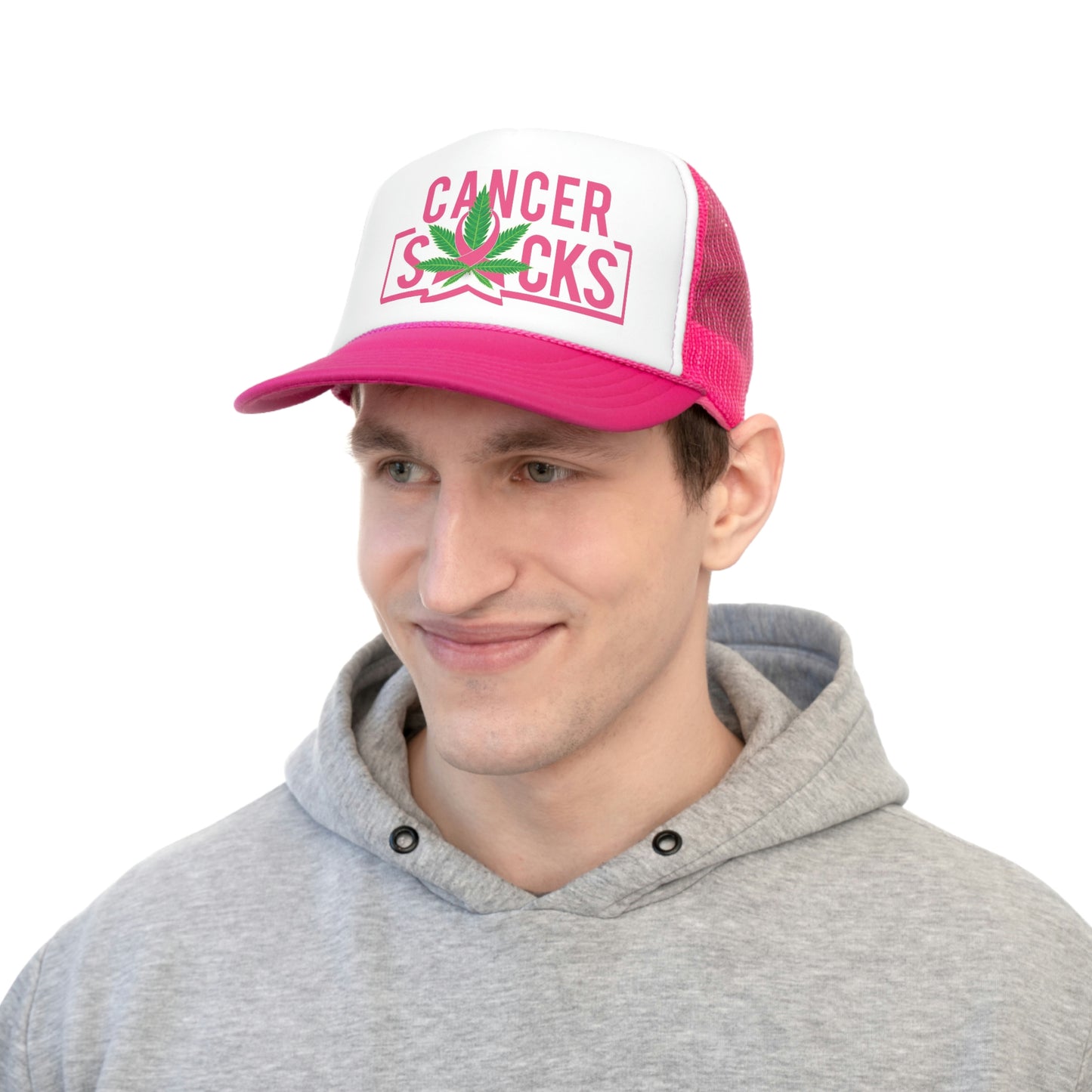 Cancer Sucks Trucker Cap